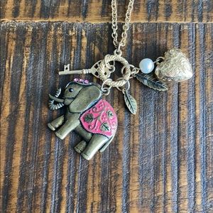 Forever 21 Elephant Necklace